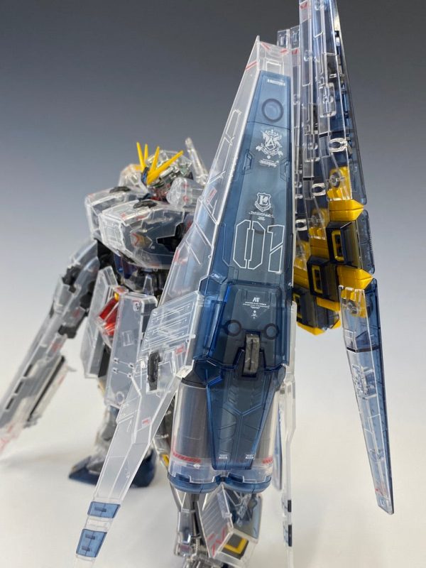 Bandai Gundam Base Exclusive RG 1 144 Nu Gundam HWS (Clear Color) Sale