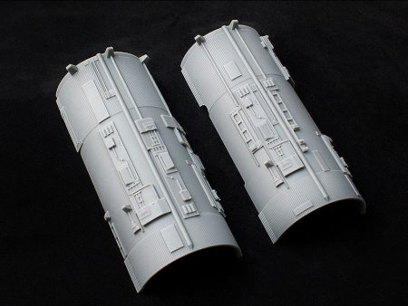 Greeblie Set for Studio Scale Y-Wing - Saturn V Port Engine Halves on Sale