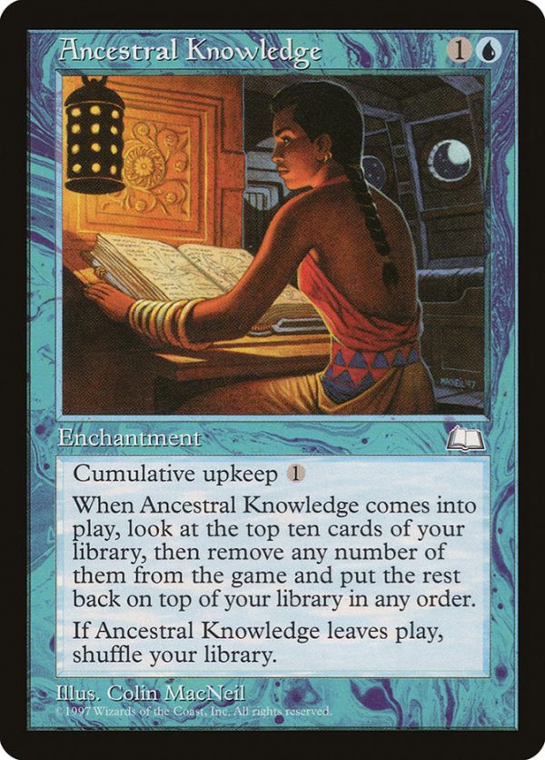 Ancestral Knowledge [Weatherlight] Cheap