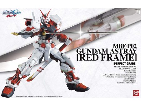 Bandai PG 1 60 MBF-P02 Gundam Astray Red Frame Model Kit Online now