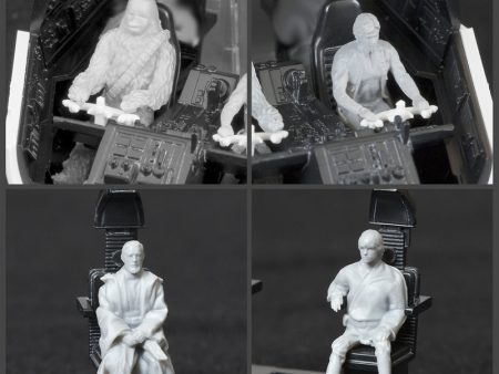 Set “A” of four Figures for 1 72 Bandai PG Millennium Falcon Online Hot Sale