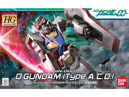 Bandai HG00 1 144 GN-000 O Gundam (Type A.C.D.) Model Kit on Sale