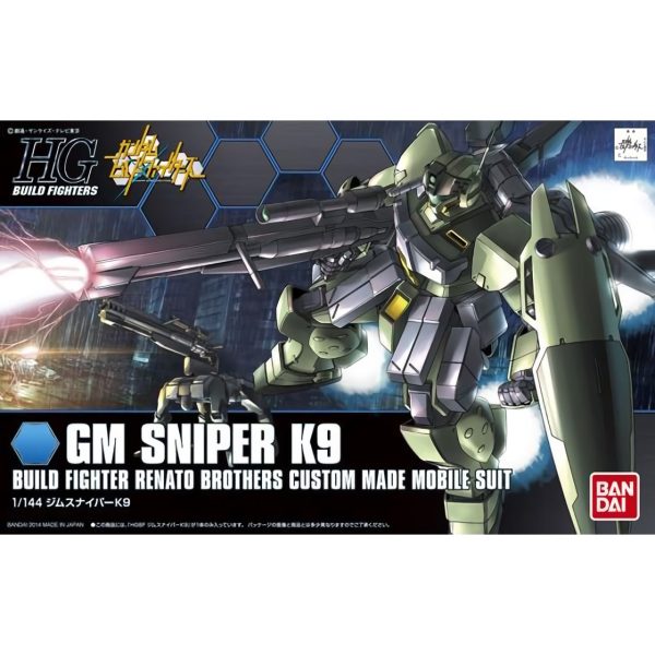 Bandai HGBF 1 144 RGM-79K9 GM Sniper K9 Model Kit Hot on Sale