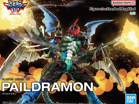 Bandai Digimon Adventure Figure-rise Standard Amplified Paildramon Model Kit Fashion