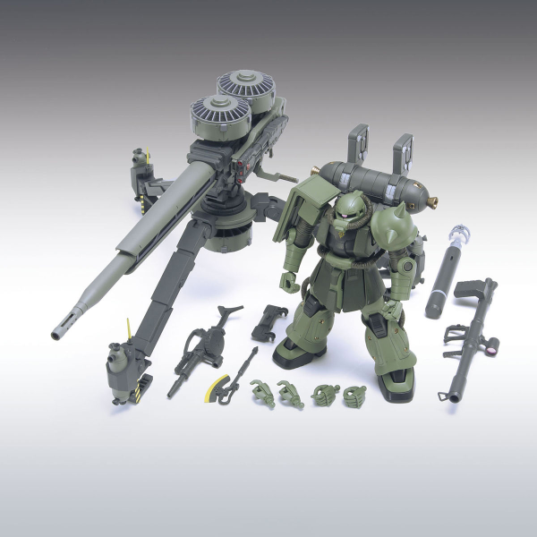 Bandai HG 1 144 MS-06 Zaku II & Big Gun (Gundam Thunderbolt Ver.) Model Kit Reissue [ETA Q1 2025] Supply