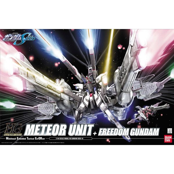 Bandai HG 1 144 Meteor Unit + Freedom Gundam Model Kit Fashion