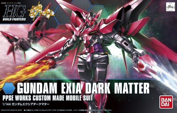 Bandai HGBF 1 144 PPGN-001 Gundam Exia Dark Matter Model Kit Hot on Sale