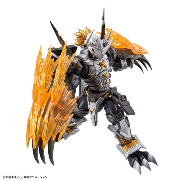 Bandai Digimon Adventure Figure-rise Standard Amplified Black Wargreymon Model Kit Sale