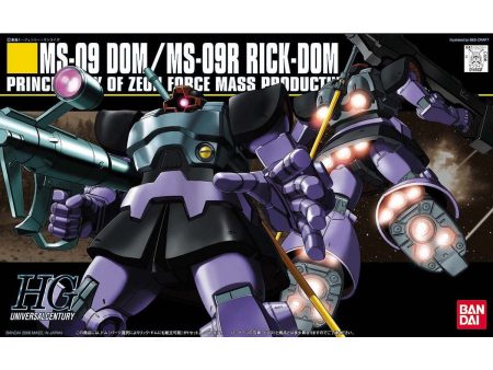 Bandai HGUC 1 144 MS-09 MS-09R Dom Rick Dom Model Kit Online now