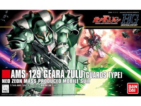 Bandai HGUC 1 144 AMS-129 Geara Zulu (Guards Type) Model Kit on Sale