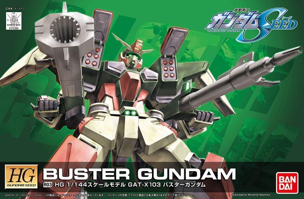 Bandai HG 1 144 R03 GAT-X103 Buster Gundam Model Kit Online