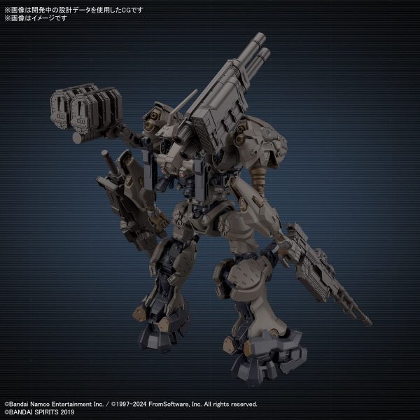 Bandai 30 Minutes Missions 30MM ARMORED CORE Ⅵ FIRES OF RUBICON  RaD CC-2000 ORBITER NightFall Model Kit (ETA Q4 2024) Hot on Sale