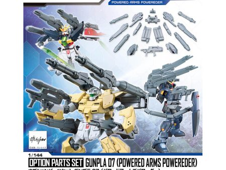 Bandai Gundam 1 144 Option Parts Set Gunpla 07 (Powered Arms Powerder) Model Kit For Discount