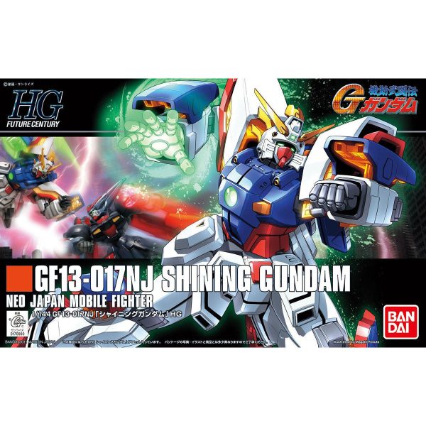 Bandai HGFC 1 144 GF13-017NJ Shining Gundam Model Kit Hot on Sale