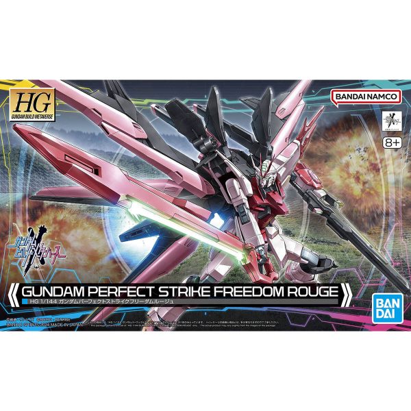 Bandai HG Gundam Build Metaverse 1 144 Gundam Perfect Strike Freedom Rouge Model Kit Sale