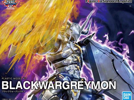 Bandai Digimon Adventure Figure-rise Standard Amplified Black Wargreymon Model Kit Sale