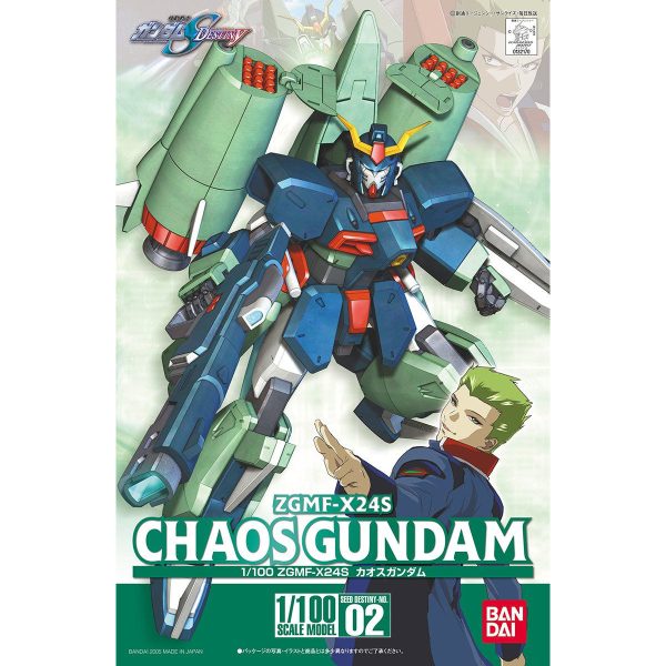 Bandai 1 100 ZGMF-X24S Chaos Gundam Fashion