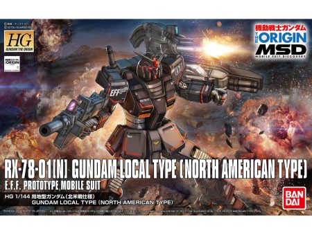 Bandai HG 1 144 Gundam Local Type (North American Front) Model Kit Online now