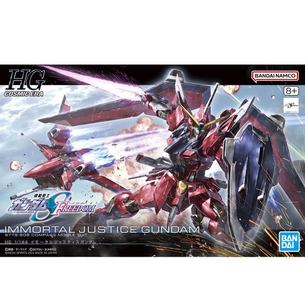 Bandai HGCE 1 144 STTS-808 Immortal Justice Gundam Model Kit Online