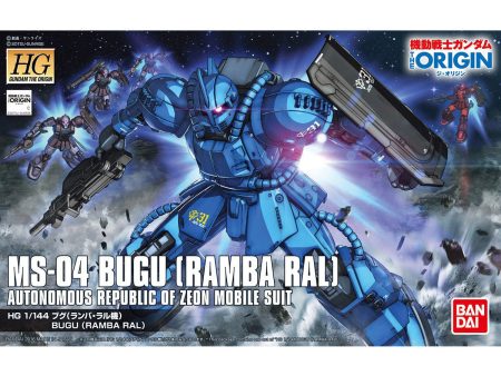 Bandai HG 1 144 MS-04 Bugu [Ramba Ral] Model Kit Fashion