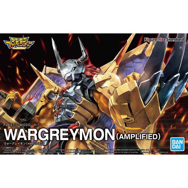 Bandai Digimon Adventure Figure-rise Standard Amplified WarGreymon Model Kit For Sale