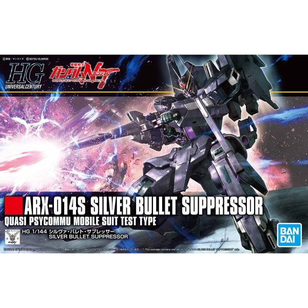 Bandai HG 1 144 ARX-014S Silver Bullet Suppressor Model Kit on Sale