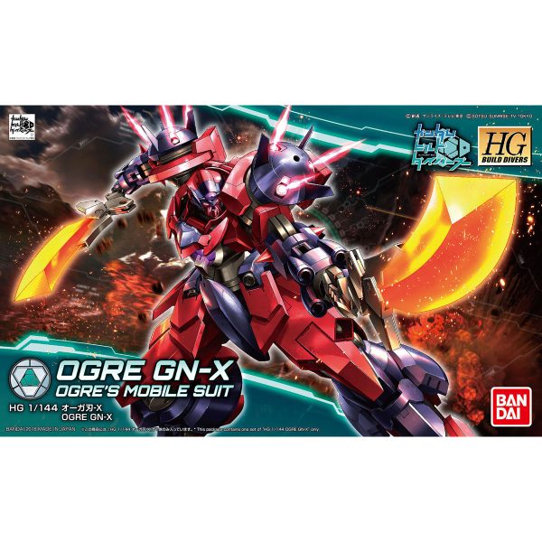 Bandai HGBD 1 144 GNX-803OG Ogre GN-X Model Kit Fashion