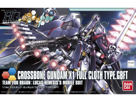 Bandai HGBF 1 144 XM-X1 Crossbone Gundam X-1 Full Cloth Type.GBFT Model Kit For Cheap