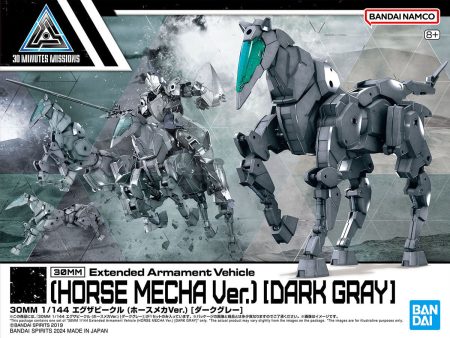 Bandai 30 Minutes Missions 30MM Extended Armament Vehicle (Horse Mecha Ver.) [Dark Gray] Model Kit Online now