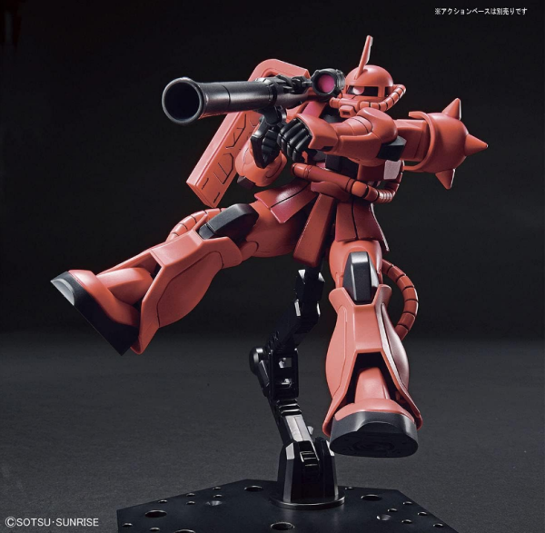 Bandai HG 1 144 MS-06S Zaku II Char Aznable Supply