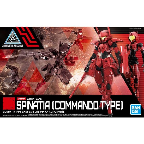 Bandai 30 Minutes Missions 30MM 1 144 EXM-E7c Spinatia (Commando Type) Model Kit Online Sale