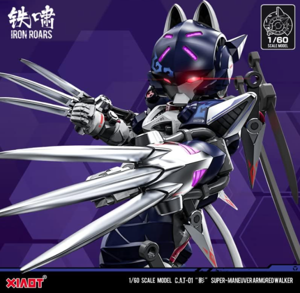 XIAOT x IRON ROARS 1 60 CAT-01 Ultra High Mobility Armor Shadow Online now