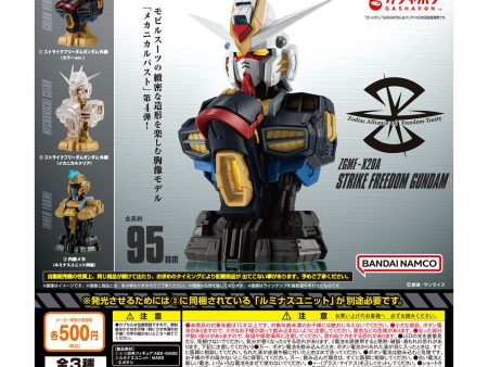 Bandai Gashapon MS Mechanical Bust 04 Strike Freedom Gundam [Full Set] Sale