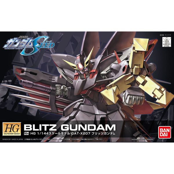 Bandai HG 1 144 R04 GAT-X207 Blitz Gundam Model Kit Fashion