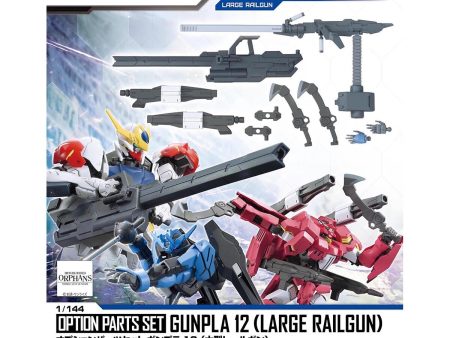 Bandai Gundam 1 144 Option Parts Set Gunpla 12 (Large Railgun) Model Kit Fashion