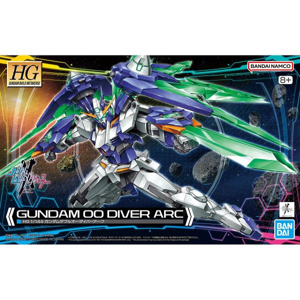 Bandai HG Gundam Build Metaverse 1 144 Gundam 00 Diver Arc Model Kit Online Hot Sale